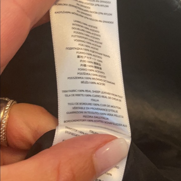 Michael Kors Leather Detailed Blazer - Picture 5 of 5